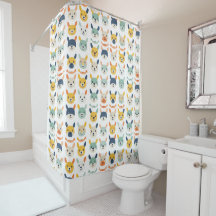 Colourful Critters Shower Curtain