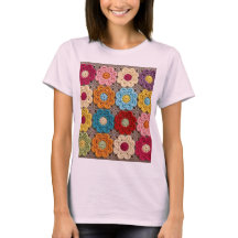 Colourful Crochet Flower Pattern – Handmade Granny