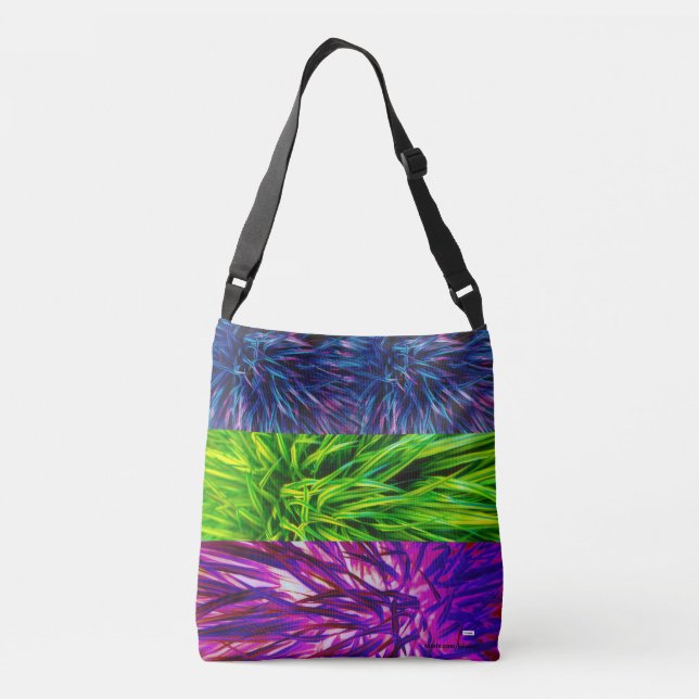 Colourful  crossbody bag (Back)