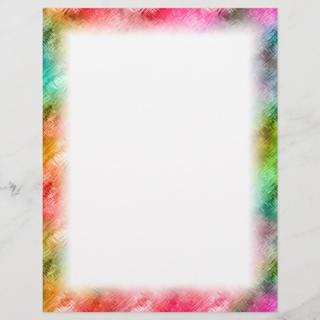 Colourful Crystal Glass Pattern (Front)