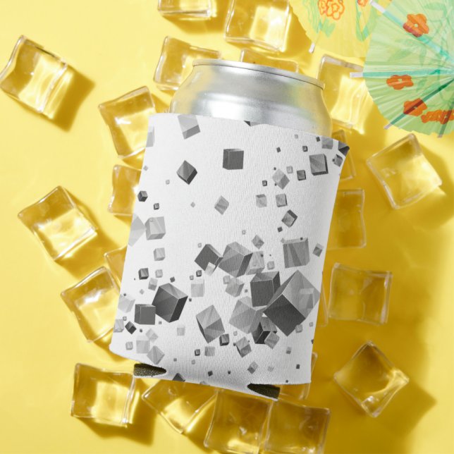 Colourful Cubes 3 Can Cooler (In Situ Summer)