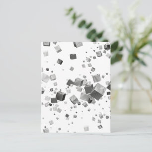 Colourful Cubes 3 Holiday Postcard