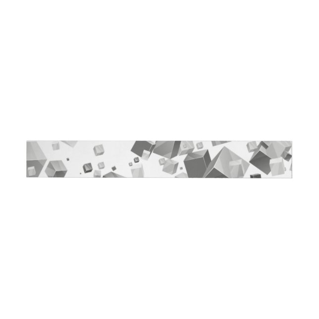 Colourful Cubes 3 Wrap Around Label (Individual)