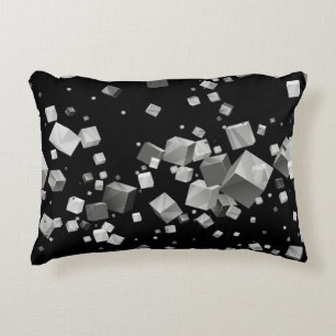 Colourful Cubes 4 Decorative Cushion