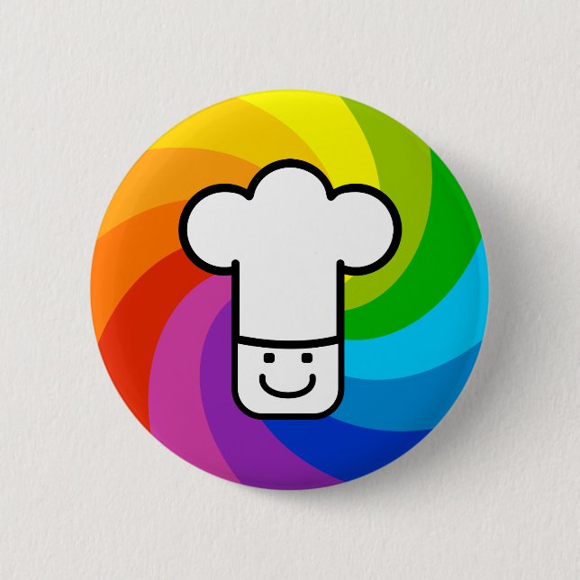 Colourful Cuisine 6 Cm Round Badge (Front)