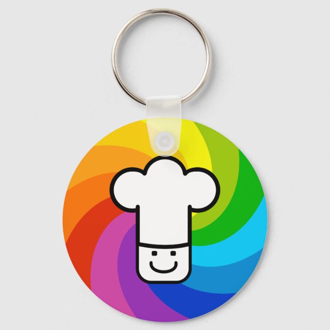 Colourful Cuisine Key Ring (Front)