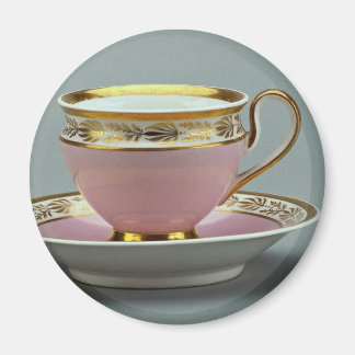 Colourful cup and saucer , Berlin, Germany Magnet