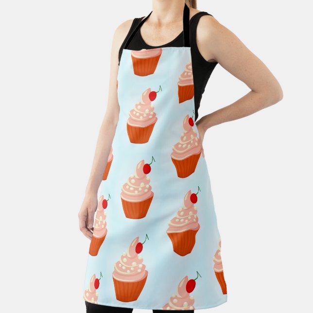 Colourful cupcake apron (Insitu)
