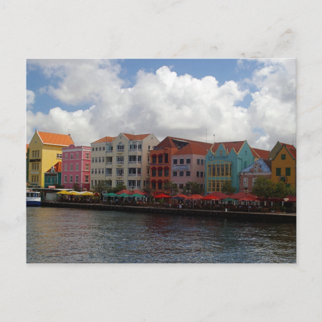 Colourful Curacao Postcard (Front)