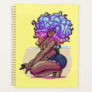 Colourful Curly Hair Planner