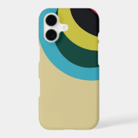 Colourful curves pattern
