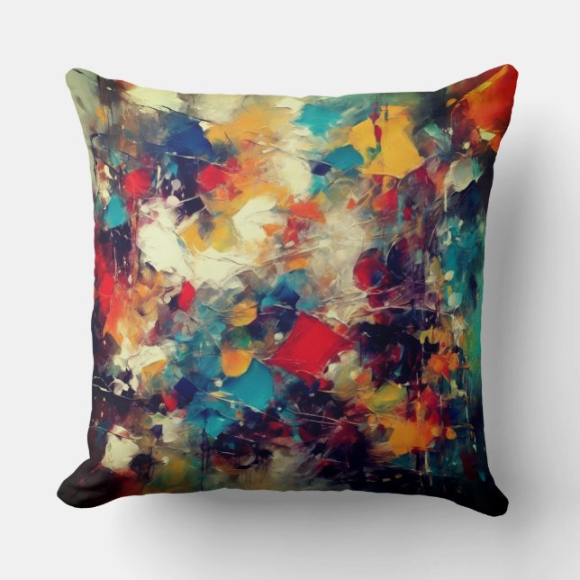 Colourful  cushion (Front)