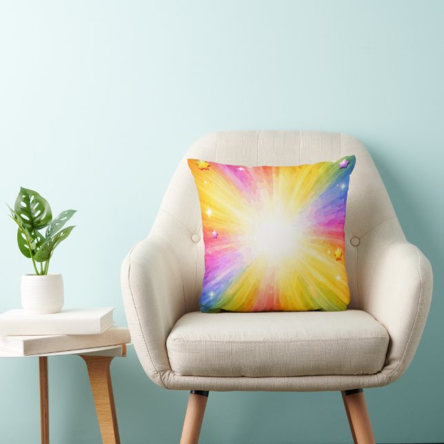 Colourful Cushion (Chair)