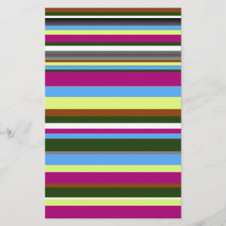 Colourful Customised Designer Stripe