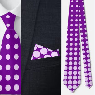 Colourful Cute Dots Pattern          Tie
