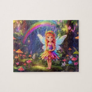 Colourful Cute Fairy Jigsaw Puzzle