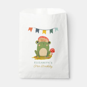 Colourful Cute Frog Birthday Favour Bags