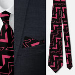 Colourful Cute Geometric Pattern Necktie<br><div class="desc">Colourful Cute Geometric Pattern necktie.</div>