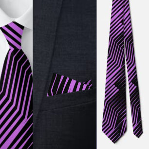 Colourful Cute Geometric Pattern Necktie