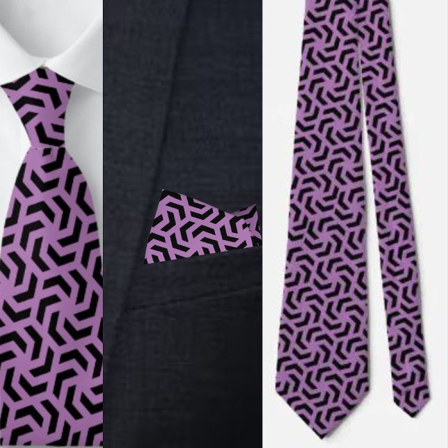 Colourful Cute Geometric Pattern Necktie        (Creator Uploaded)