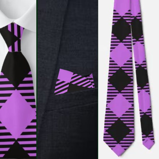 Colourful Cute Geometric Pattern Necktie (Creator Uploaded)