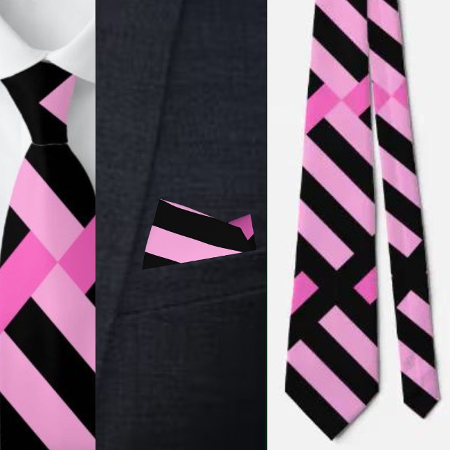 Colourful Cute Geometric Pattern Necktie        (Creator Uploaded)