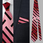 Colourful Cute Geometric Pattern Necktie<br><div class="desc">Colourful Cute Geometric Pattern necktie.</div>