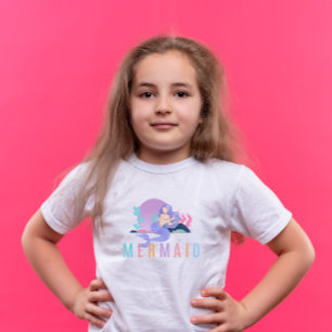 Colourful Cute Mermaid Kid's T-Shirt