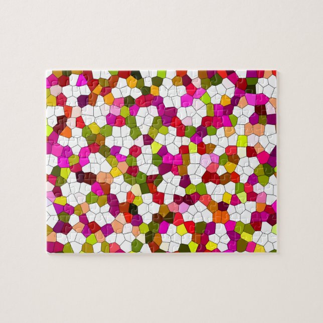 Colourful Cute Modern Trend Jigsaw Puzzle (Horizontal)