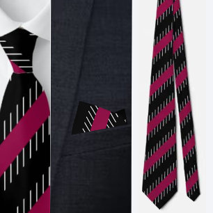 Colourful Cute Stripes Pattern          Neck Tie