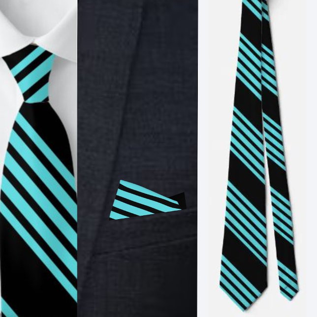 Colourful Cute Stripes Pattern          Neck Tie (Creator Uploaded)