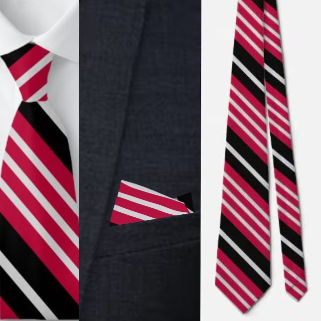 Colourful Cute Stripes Pattern          Neck Tie (Creator Uploaded)
