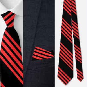 Colourful Cute Stripes Pattern          Neck Tie