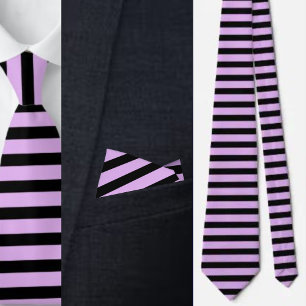 Colourful Cute Stripes Pattern Necktie