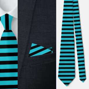 Colourful Cute Stripes Pattern Necktie