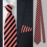 Colourful Cute Stripes Pattern Necktie<br><div class="desc">Colourful Cute Stripes Pattern necktie.</div>