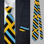 Colourful Cute Stripes Pattern Necktie<br><div class="desc">Colourful Cute Stripes Pattern necktie.</div>