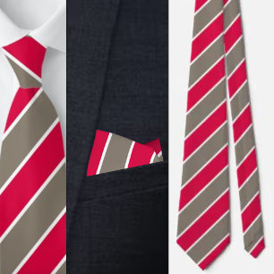 Colourful Cute Stripes Pattern          Tie
