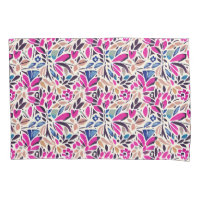 Colourful Cutouts Botanical Pattern Duvet Cover