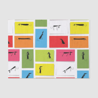 Colourful Dachshunds Tissue Paper