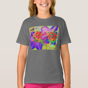 Colourful daffodil tee