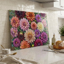 Colourful Dahlia Flowers