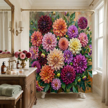 Colourful Dahlia Flowers