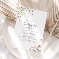 Colourful Dainty Wild Flowers Surprise Party