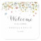 Colourful Dainty Wild Flowers Wedding Welcome