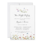 Colourful Dainty Wild Night Before Rehearsal Dinne