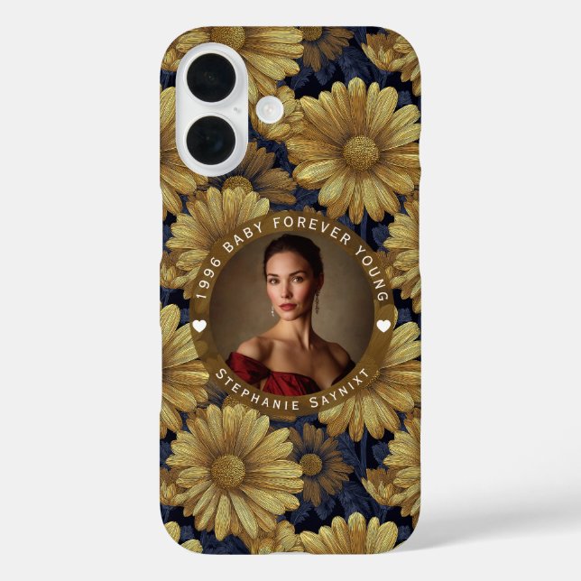 Colourful Daisy Birthday Trendy Case-Mate iPhone Case (Back)