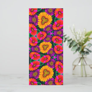 Colourful Daisy Bouquet Pattern