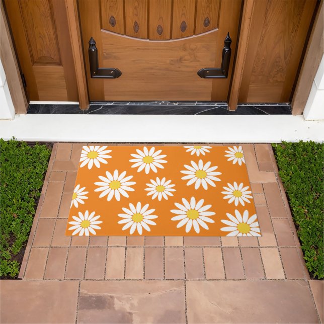 Colourful Daisy Doormat (Outdoor)