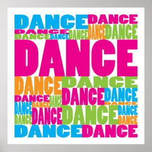 Colourful Dance Poster